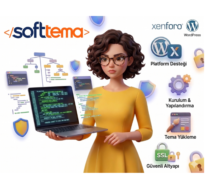 softtema ekibi ve çalışma ortamı
